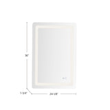 Kuzco Seneca 24-in Vanity Mirror