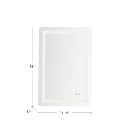 Kuzco Seneca 24-in Vanity Mirror
