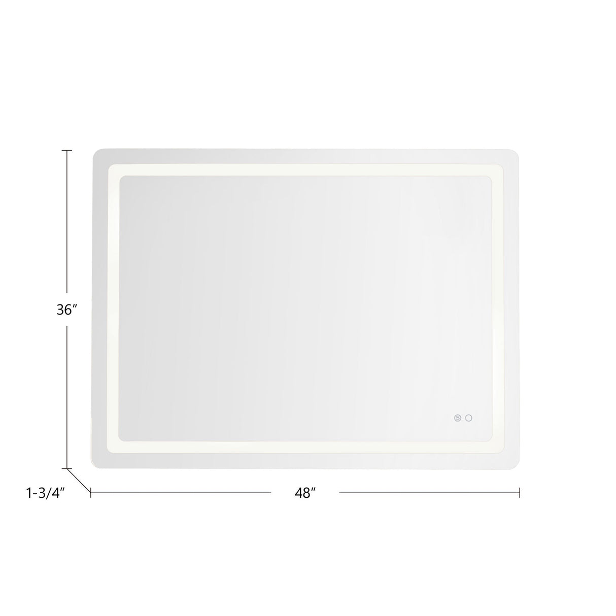 Kuzco Seneca 48-in Vanity Mirror