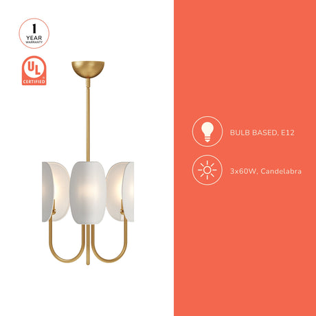 Alora Mood Seno 15-in Chandelier