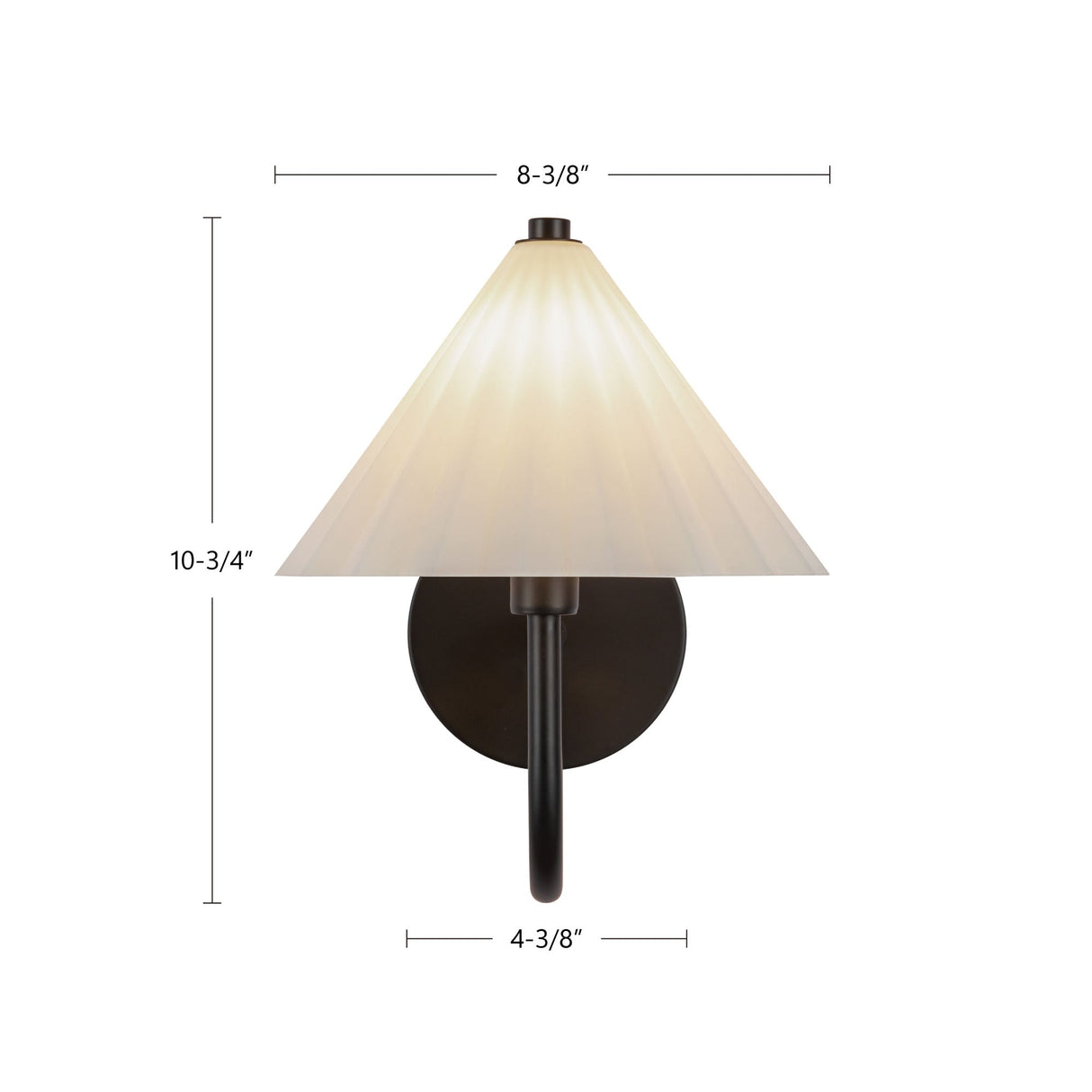 Alora Mood Serena 8-in Wall/Vanity Light