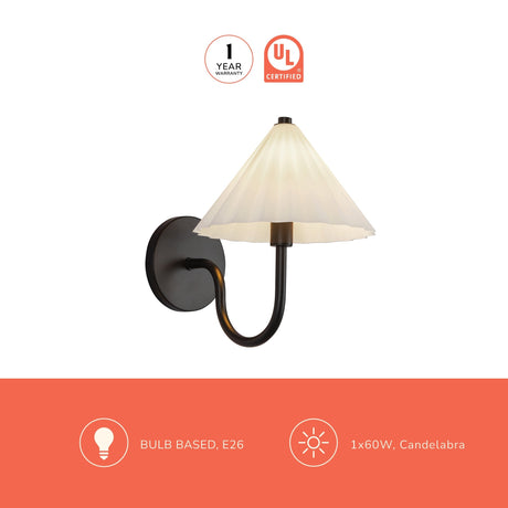 Alora Mood Serena 8-in Wall/Vanity Light