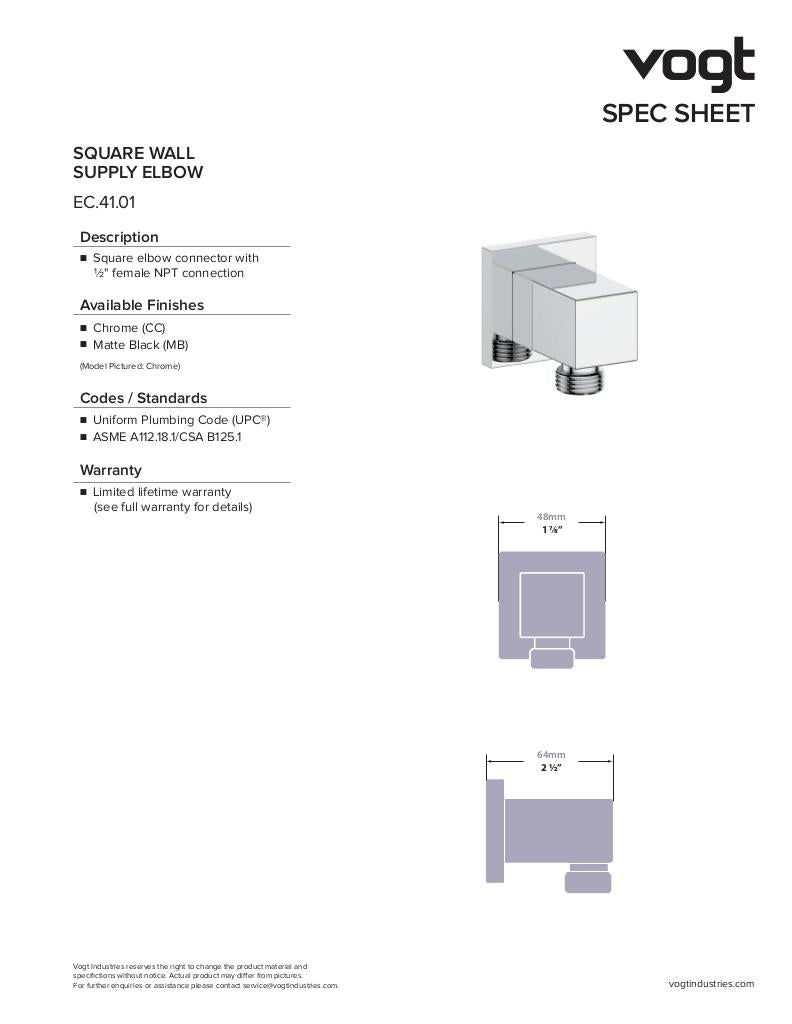 KAPFENBERG 1-WAY PB SHOWER KIT