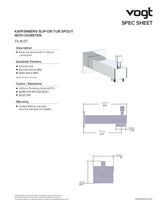 KAPFENBERG 1-WAY PB SHOWER KIT