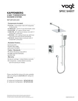 KAPFENBERG 2-WAY TH SHOWER KIT