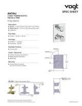 ANTAU 2-WAY TH SHOWER KIT
