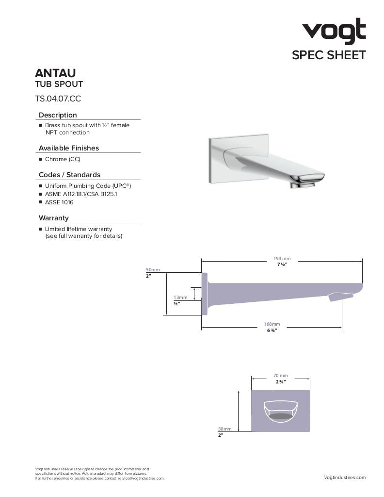ANTAU 3-WAY PB SHOWER KIT