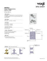 ANTAU 3-WAY TH SHOWER KIT