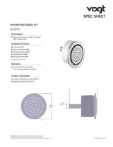 CARINTHIA 3/4" HIGH-FLOW TH SHOWER KIT WITH BODY JETS AND 6" CEILING ARM
