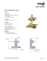 KAPFENBERG 2-WAY TH SHOWER KIT