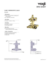 NIVEAU 2-WAY TH SHOWER KIT