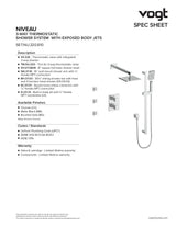 NIVEAU 3-WAY TH SHOWER KIT WITH BODY JETS