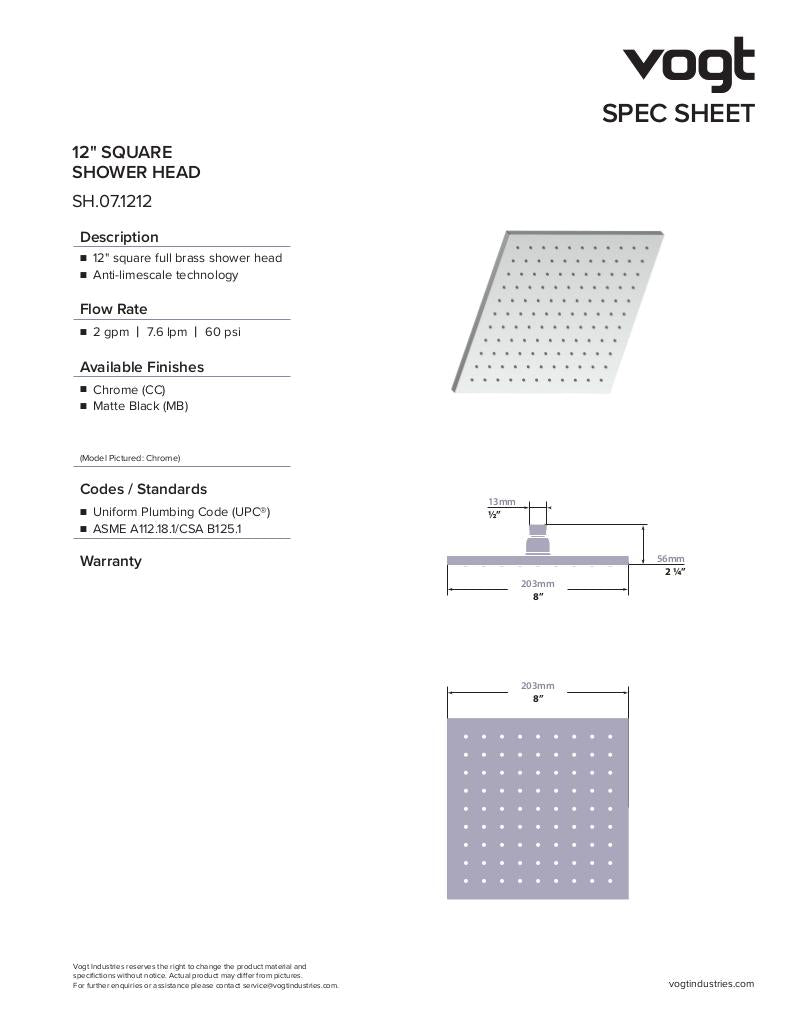 NIVEAU 3/4" HIGH-FLOW TH SHOWER KIT WITH BODY JETS