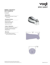 WORGL 1-WAY PB SHOWER KIT