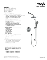 WORGL 2-WAY TH SHOWER KIT