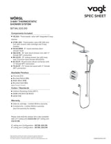 WORGL 3-WAY TH SHOWER KIT