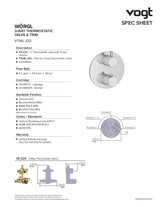 WORGL 3-WAY TH SHOWER KIT