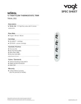 WORGL 3/4" HIGH-FLOW TH SHOWER KIT WITH BODY JETS