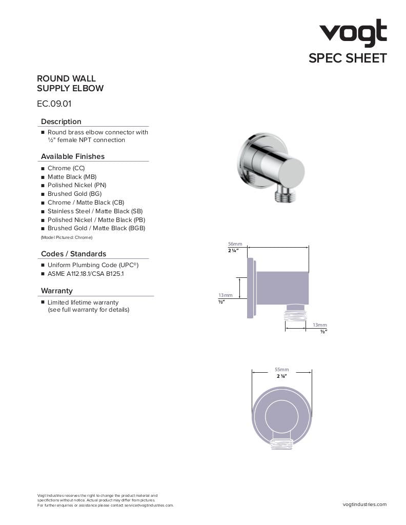 ZEHN 2-WAY TH SHOWER KIT