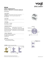 ZEHN 2-WAY TH SHOWER KIT