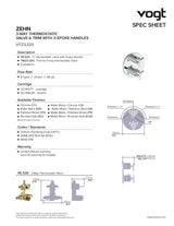 ZEHN 3-WAY TH SHOWER KIT