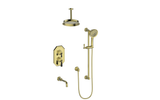 CARINTHIA 3-WAY TH SHOWER KIT WITH 6" CEILING ARM