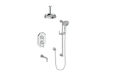 CARINTHIA 3-WAY TH SHOWER KIT WITH 6" CEILING ARM
