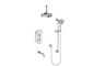 CARINTHIA 3-WAY TH SHOWER KIT WITH 6" CEILING ARM