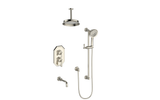 CARINTHIA 3-WAY TH SHOWER KIT WITH 6" CEILING ARM