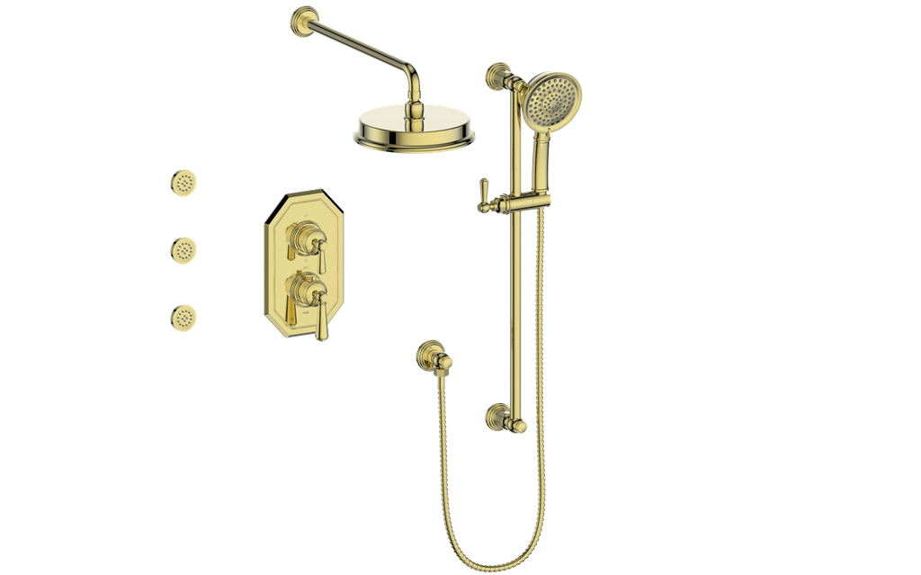CARINTHIA 3-WAY TH SHOWER KIT WITH BODY JETS