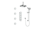 CARINTHIA 3/4" HIGH-FLOW TH SHOWER KIT WITH BODY JETS AND 6" CEILING ARM