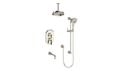 CARINTHIA 3-WAY TH SHOWER KIT WITH 6" CEILING ARM