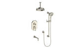 CARINTHIA 3-WAY TH SHOWER KIT WITH 6" CEILING ARM