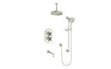 CARINTHIA 3-WAY TH SHOWER KIT WITH 6" CEILING ARM