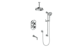 CARINTHIA 3-WAY TH SHOWER KIT WITH 6" CEILING ARM