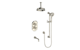 CARINTHIA 3-WAY TH SHOWER KIT WITH 6" CEILING ARM