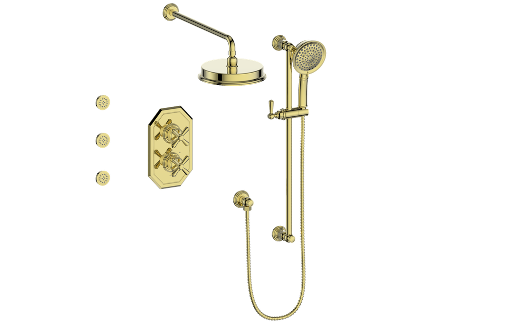 CARINTHIA 3-WAY TH SHOWER KIT WITH BODY JETS