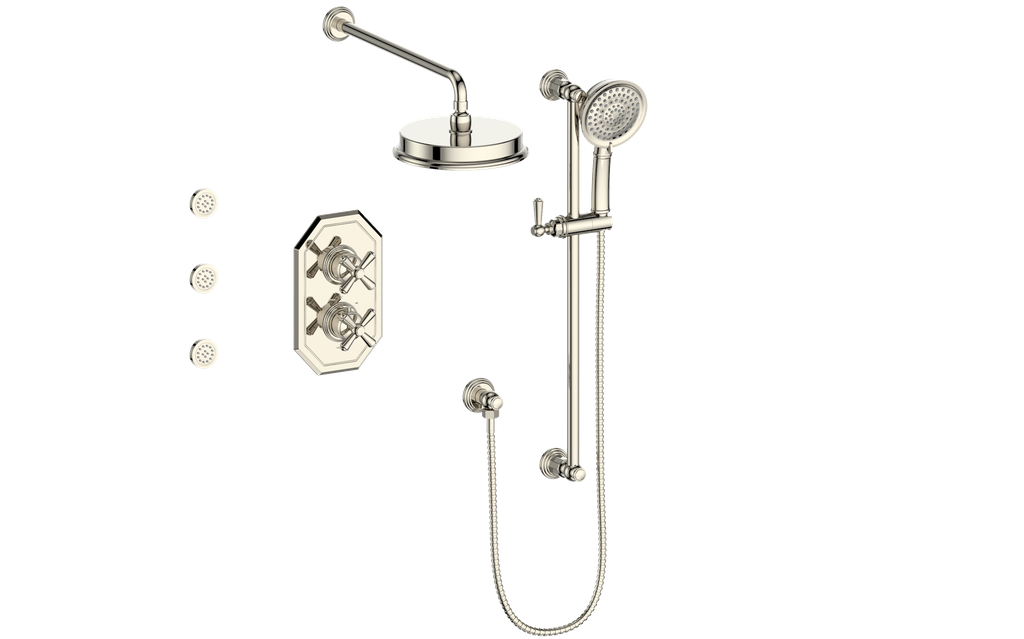 CARINTHIA 3-WAY TH SHOWER KIT WITH BODY JETS
