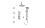 CARINTHIA 3/4" HIGH-FLOW TH SHOWER KIT WITH BODY JETS AND 6" CEILING ARM