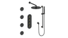 DRAVA 3-WAY TH SHOWER KIT WITH BODY JETS