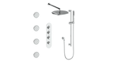 DRAVA 3-WAY TH SHOWER KIT WITH BODY JETS