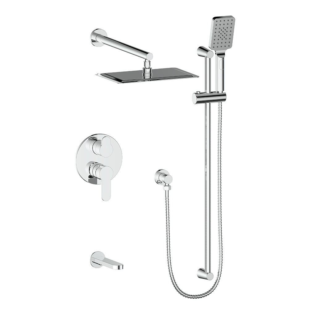 LUSTEN 3-WAY PB SHOWER KIT
