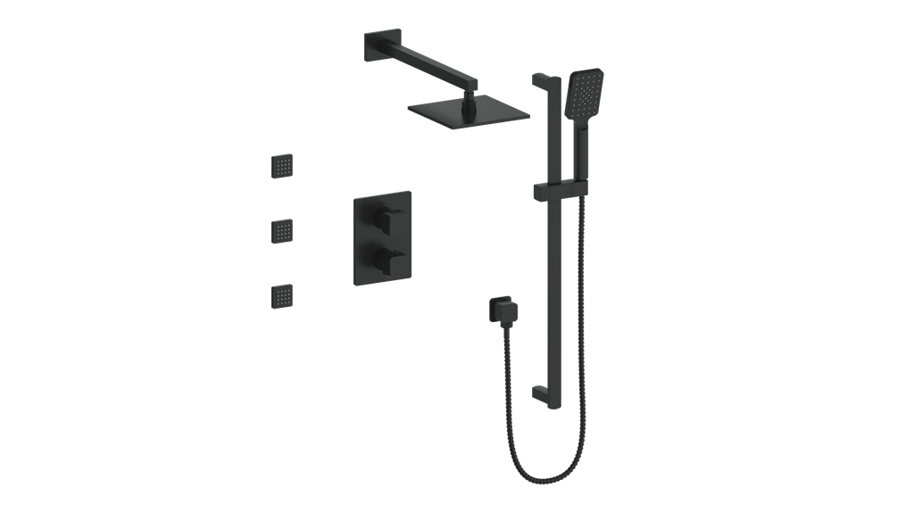 NIVEAU 3-WAY TH SHOWER KIT WITH BODY JETS