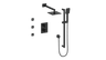 NIVEAU 3-WAY TH SHOWER KIT WITH BODY JETS