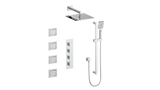 NIVEAU 3/4" HIGH-FLOW TH SHOWER KIT WITH BODY JETS