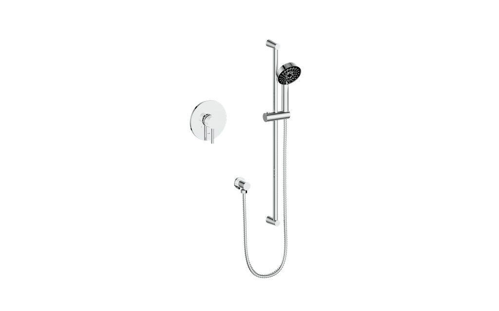WORGL 1-WAY PB SHOWER KIT