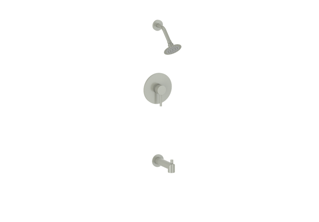 WORGL 1-WAY PB SHOWER KIT