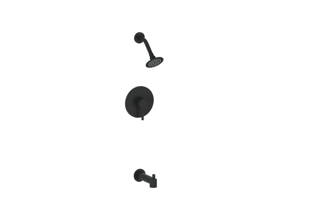WORGL 1-WAY PB SHOWER KIT