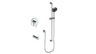 WORGL 1-WAY PB SHOWER KIT
