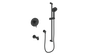 WORGL 1-WAY PB SHOWER KIT